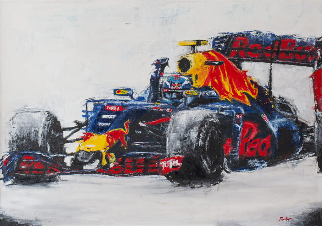 Max Verstappen Painting