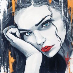 Sensual female portrait